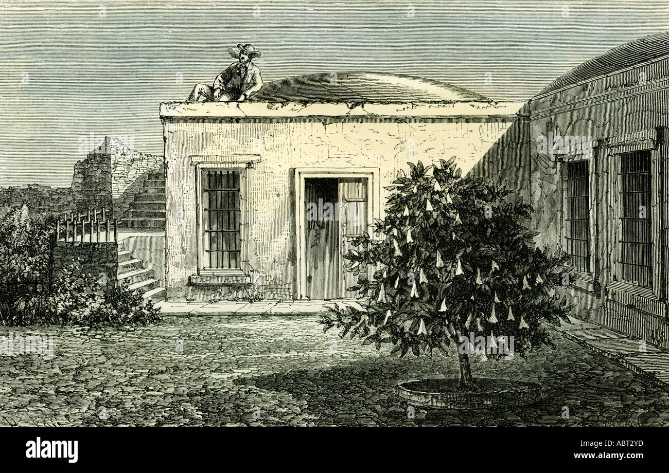 Pérou Arequipa Chambre 1869 Banque D'Images