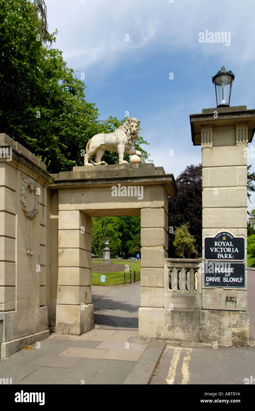 Le Royal Victoria Park Bath Angleterre Somerset Banque D'Images
