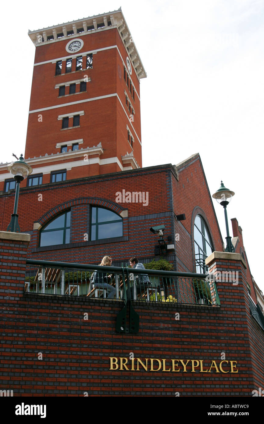 Brindley Place Birmingham Banque D'Images