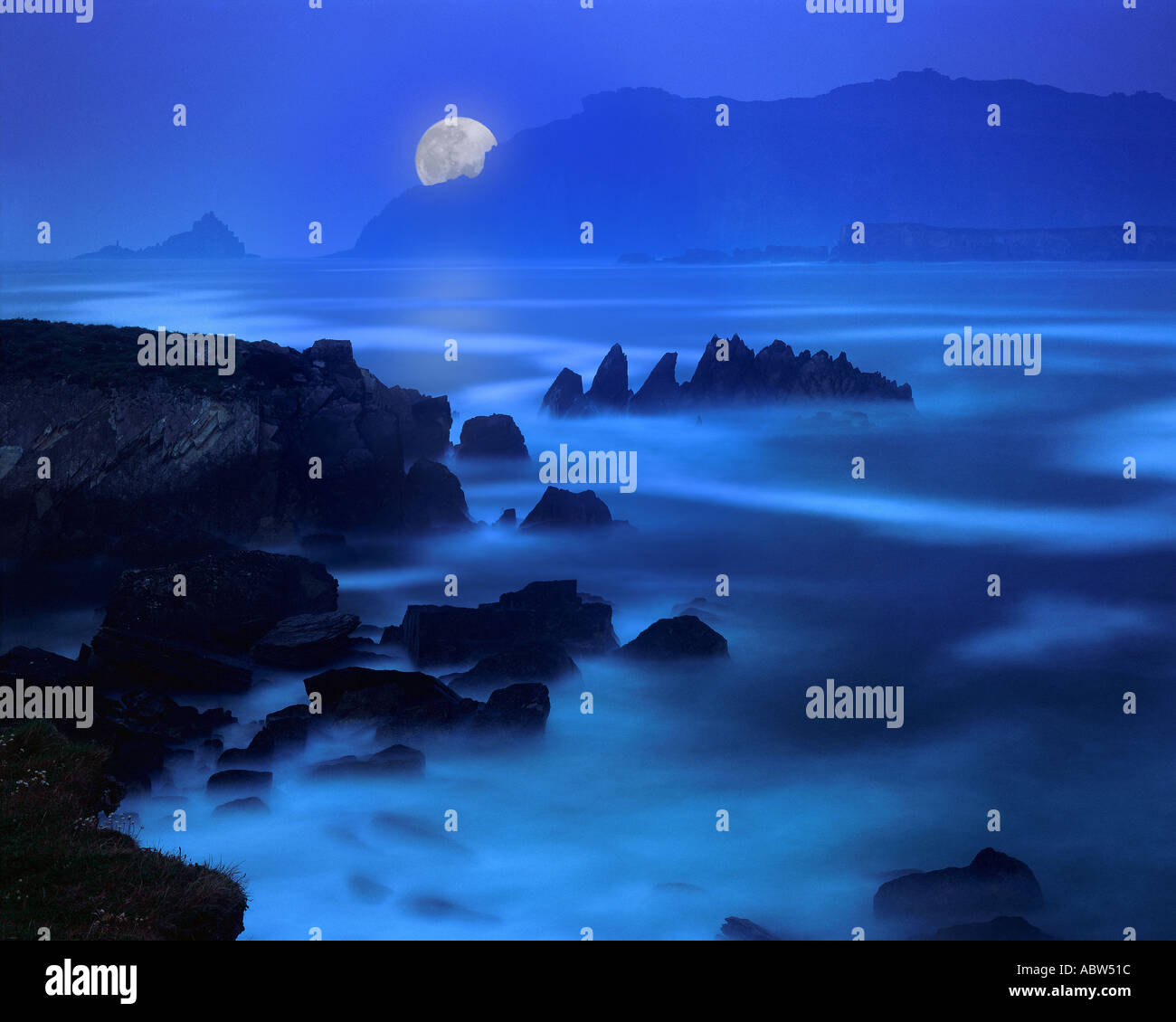 IE - Kerry : Sybil Head et Ballyferriter Bay Banque D'Images