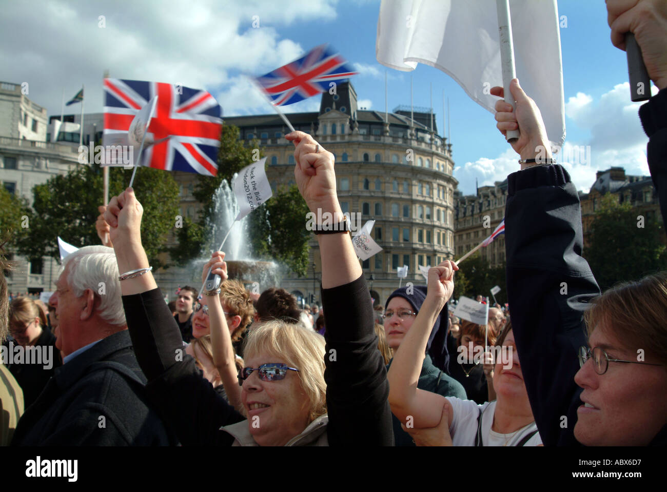 Parade olympique Londres 2012 Banque D'Images