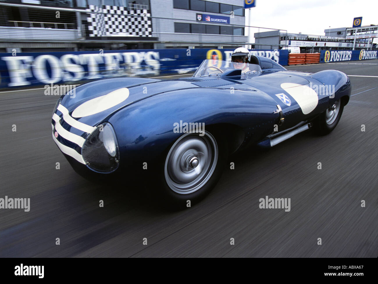 1956 Jaguar D-type Banque D'Images