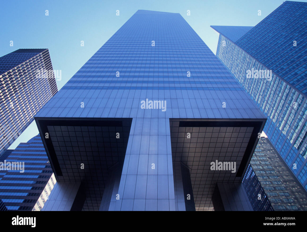 New York le siège social du Citigroup Center Building (anciennement appelé Citicorp Center Building), à Midtown Manhattan. 601 Lexington Avenue. Banque D'Images