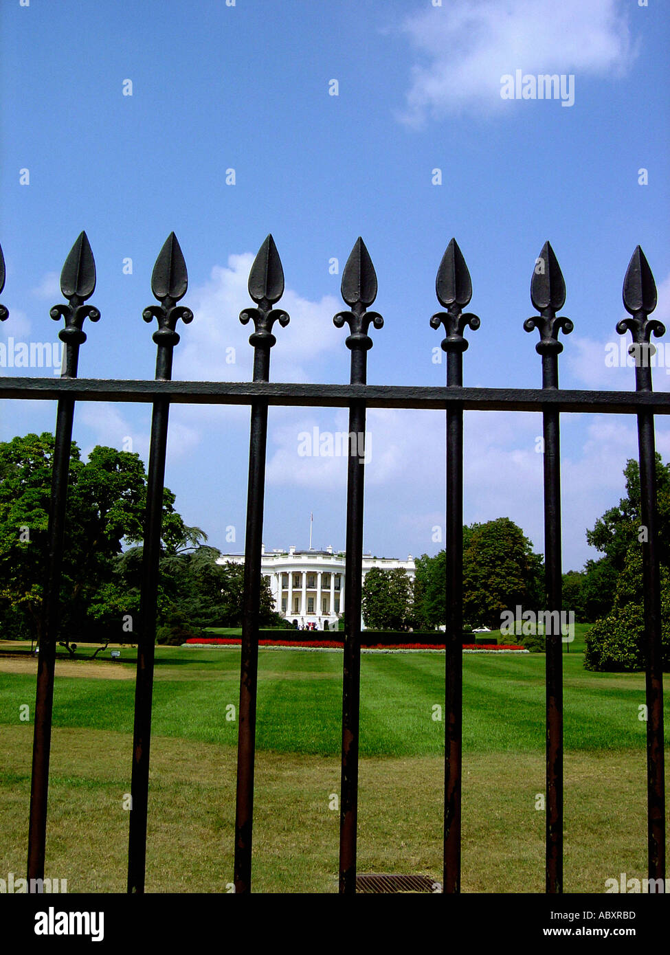 La Maison Blanche, résidence du Président des États-Unis d'Amérique Washington DC USA Banque D'Images