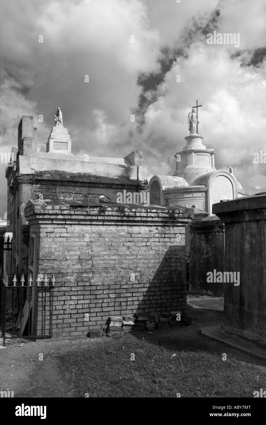 Cimetière St Louis I à La Nouvelle-Orléans Banque D'Images