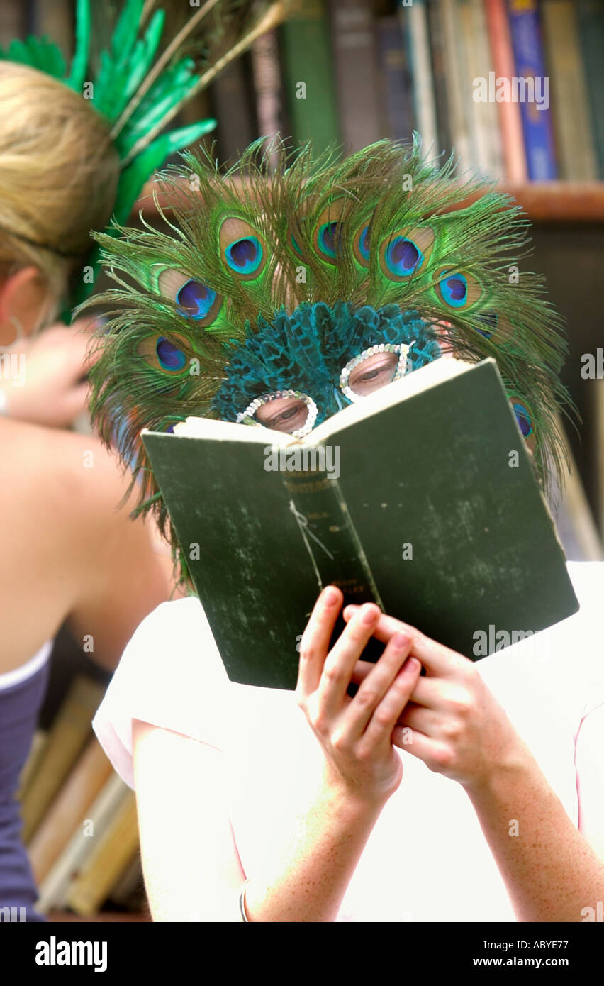 Le FESTIVAL DU LIVRE DE HAY-on-Wye Banque D'Images