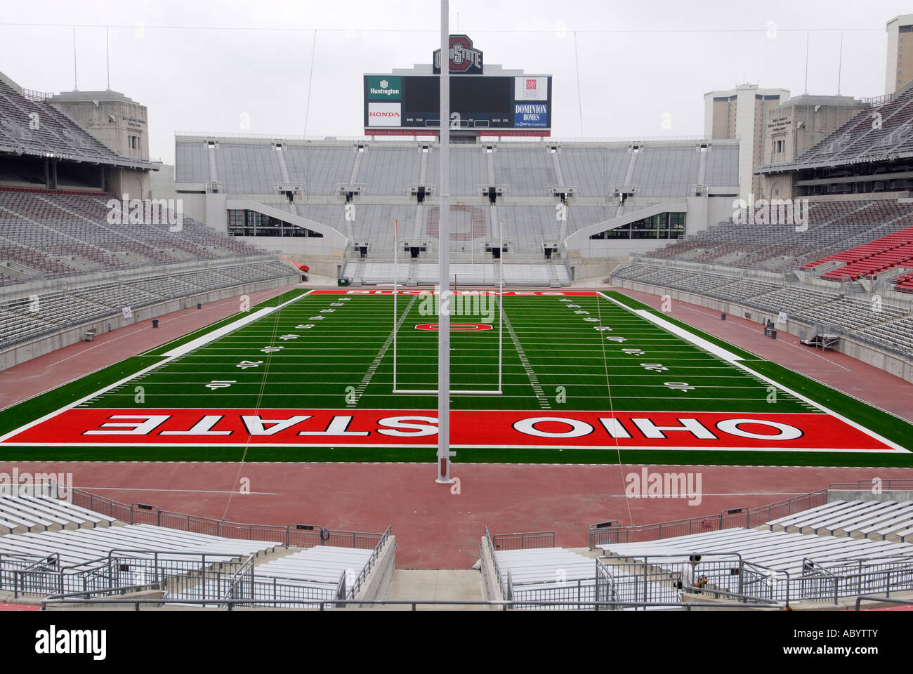 Le stade de football de l'Ohio sur le campus de l'Université Ohio State Buckeyes à Columbus Ohio Oh Banque D'Images Le stade de football de l'Ohio sur le campus de l'Université Ohio State Buckeyes à Columbus Ohio Oh Banque D'Images