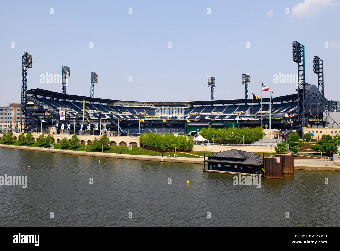 PNC Baseball Park Stadium accueil de la Pittsburgh Pirates dans la ville de Pittsburgh en Pennsylvanie USA Pa Banque D'Images