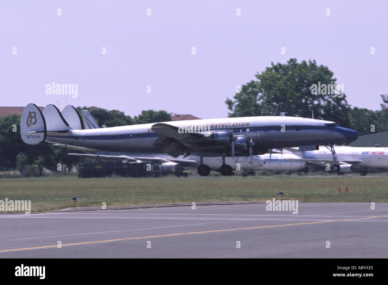 Super Constellation Lockheed C 121 Banque D'Images