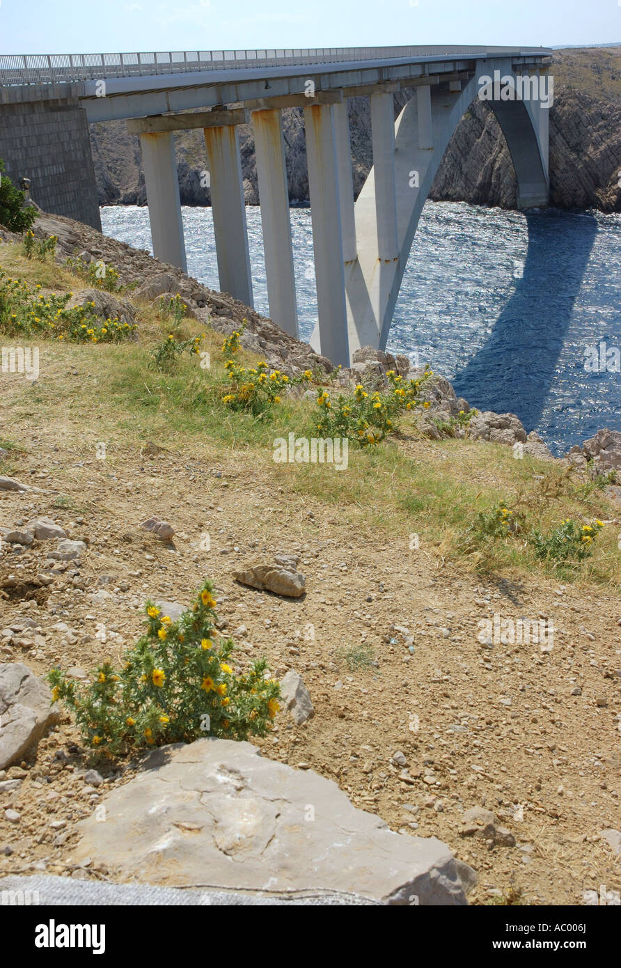 La plupart Paski l''île de Pag Dalmatie zadar croatie ancienne ex-Yougoslavie Pago Dalmacija Bafile 201 Croatie Hrvatska Moyen-orient Europe de l'Est Banque D'Images