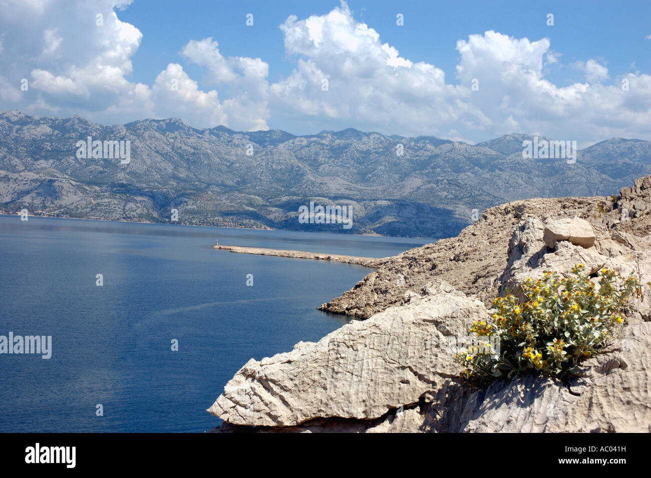 La plupart Paski l''île de Pag Dalmatie zadar croatie ancienne ex-Yougoslavie Pago Dalmacija Bafile 201 Croatie Hrvatska Moyen-orient Europe de l'Est Banque D'Images