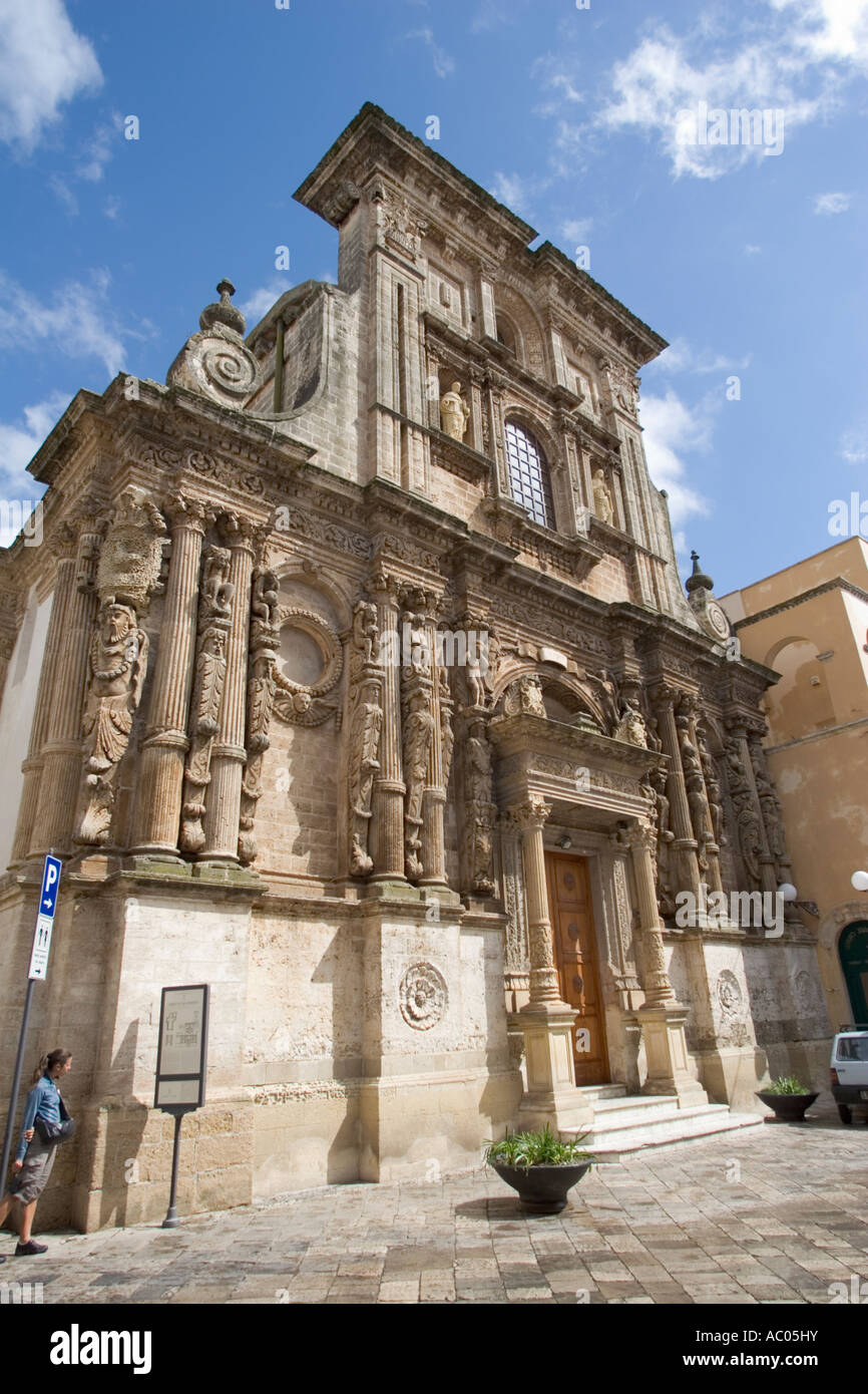 Chiesa di San Domenico, Nardò, Pouilles, Italie Photo Stock Alamy