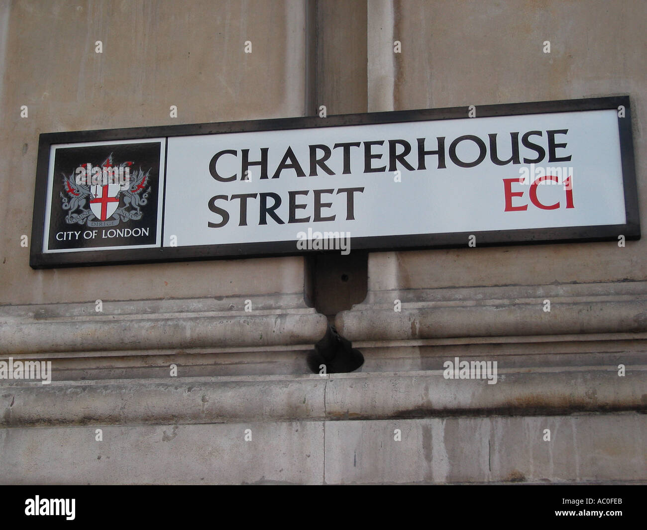 Charterhouse Street EC1 Smithfield Meat Market Londres Angleterre GO Banque D'Images