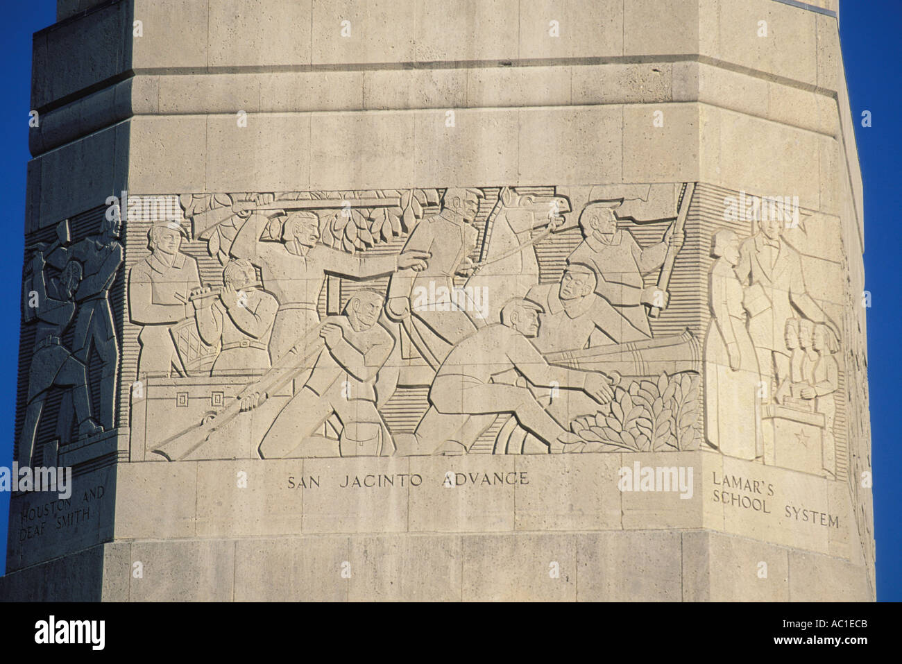 Texas, San Jacinto, Monument San Jacinto Banque D'Images