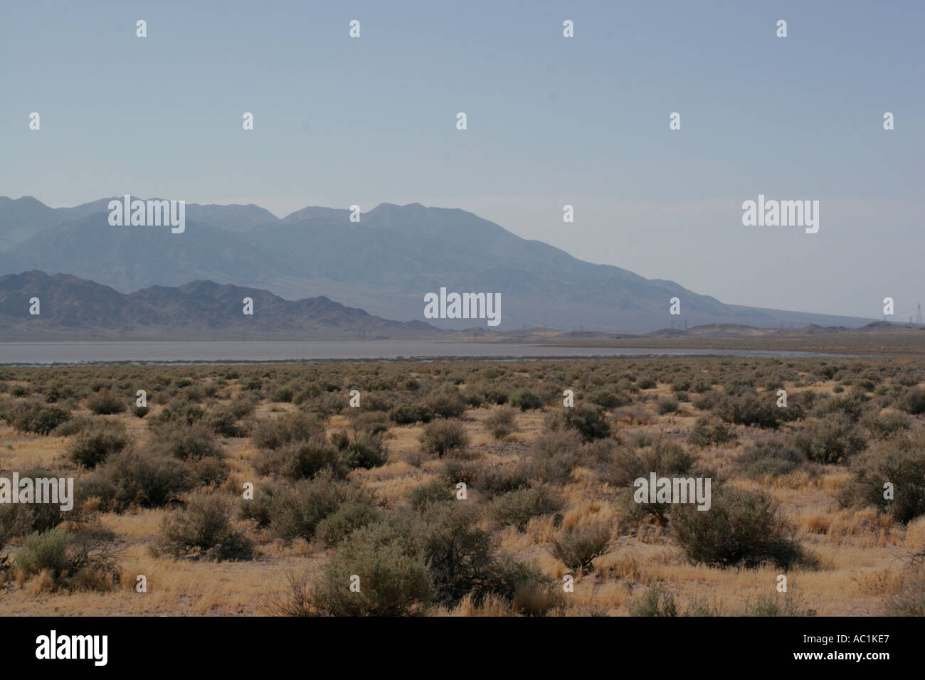 Death Valley en Californie USA Lake Manly Banque D'Images