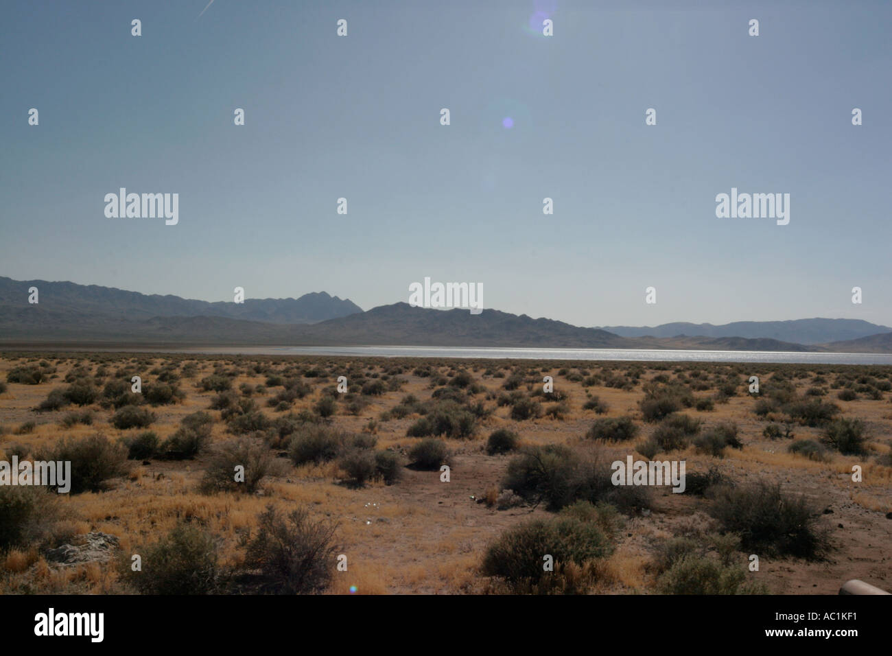 Death Valley en Californie USA Lake Manly Banque D'Images