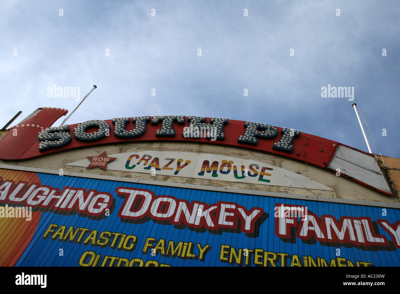 Laughing Donkey. Photo de Kim Craig. Banque D'Images