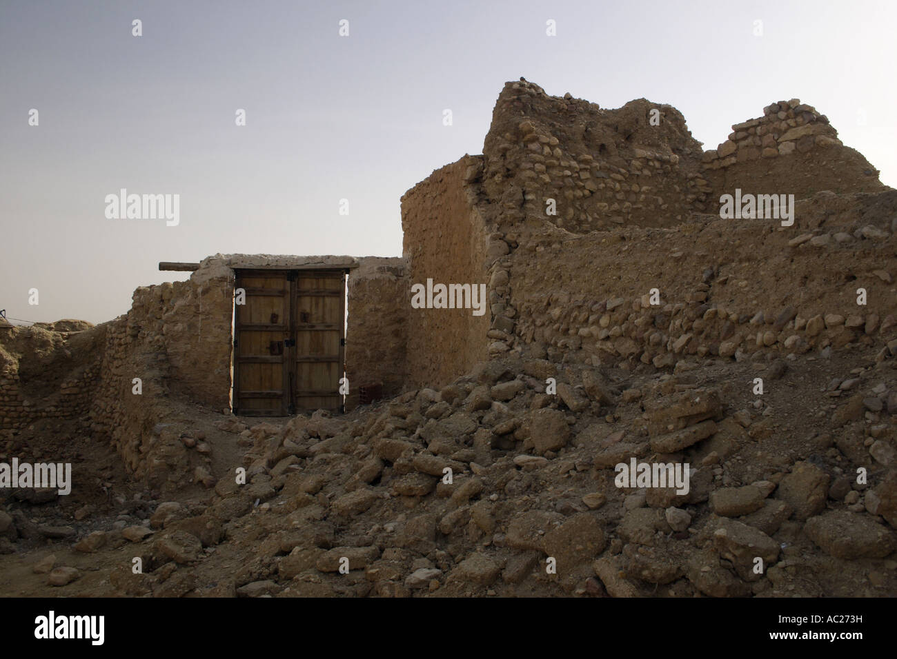 Village déserté,chebika,desert Banque D'Images