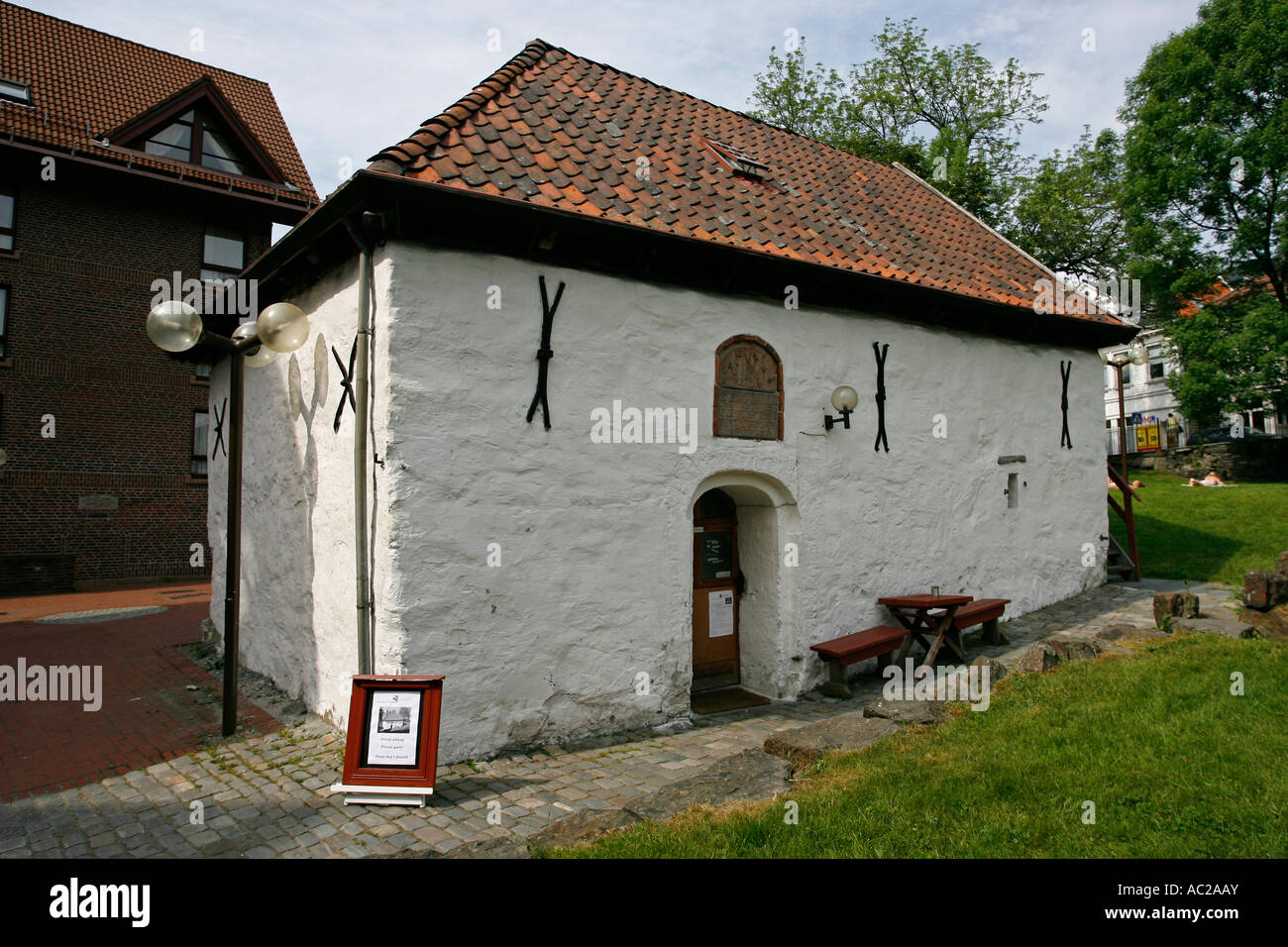 Kunstskole Bryggen Bergen Norvège Europe Banque D'Images