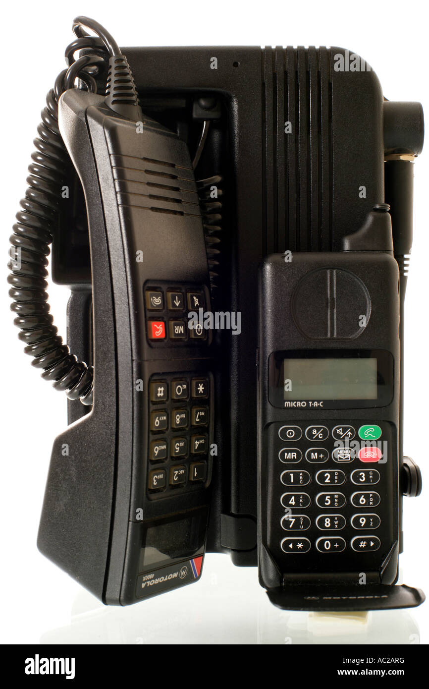 'Ancien téléphone mobile' Banque D'Images