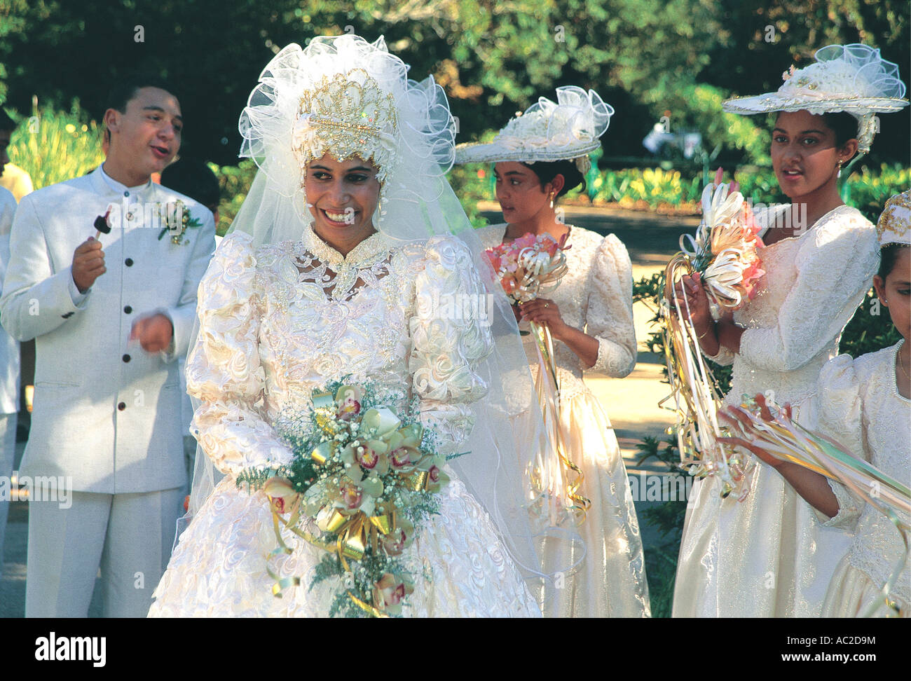 Mariage Mariage traditionnel malais Cape Town Afrique du Sud Banque D'Images