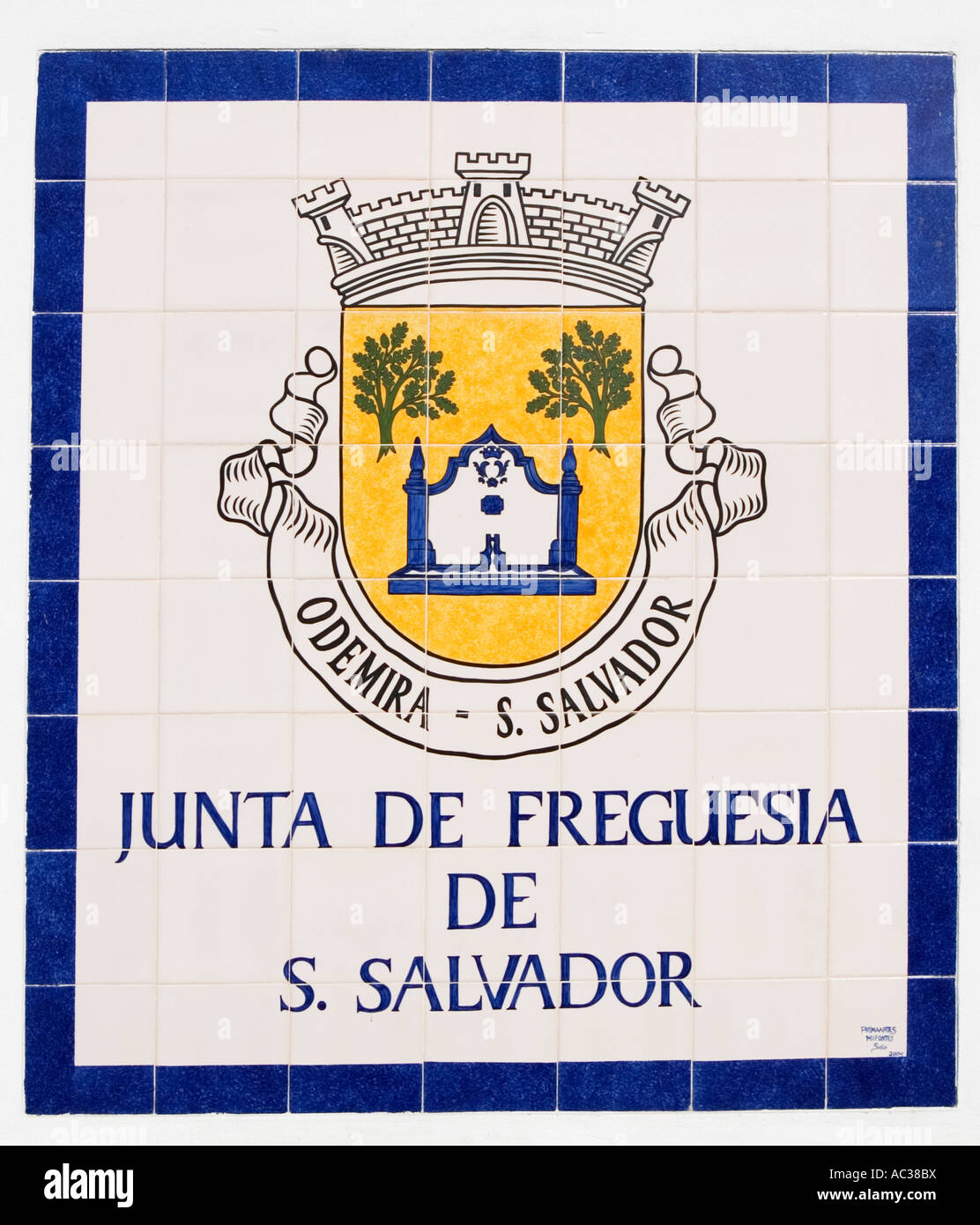 Junta de Freguesia de S Salvador Banque D'Images
