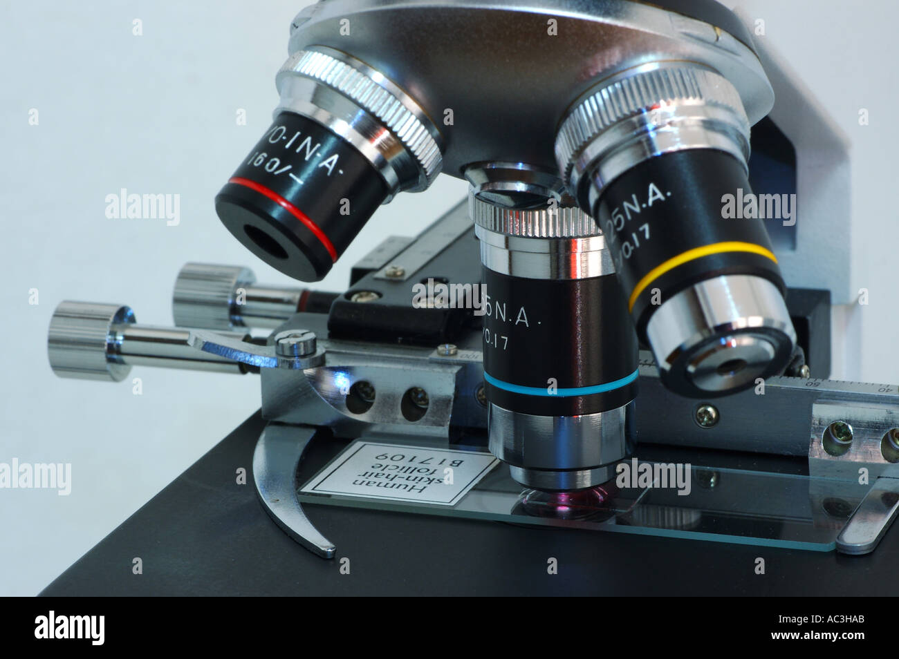 Microscope objectives Banque de photographies et d’images à haute ...