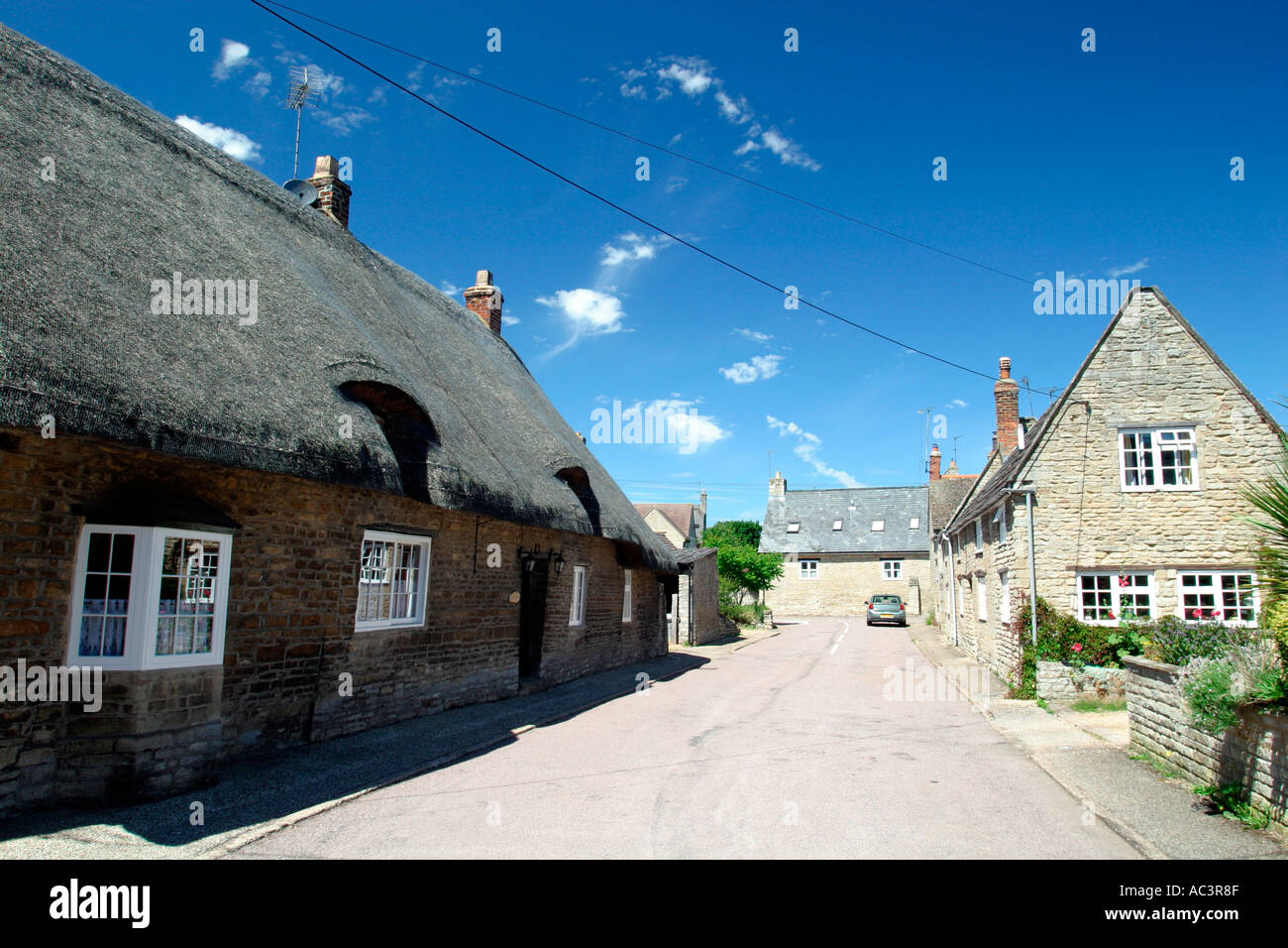 Chaumière - Angleterre Banque D'Images