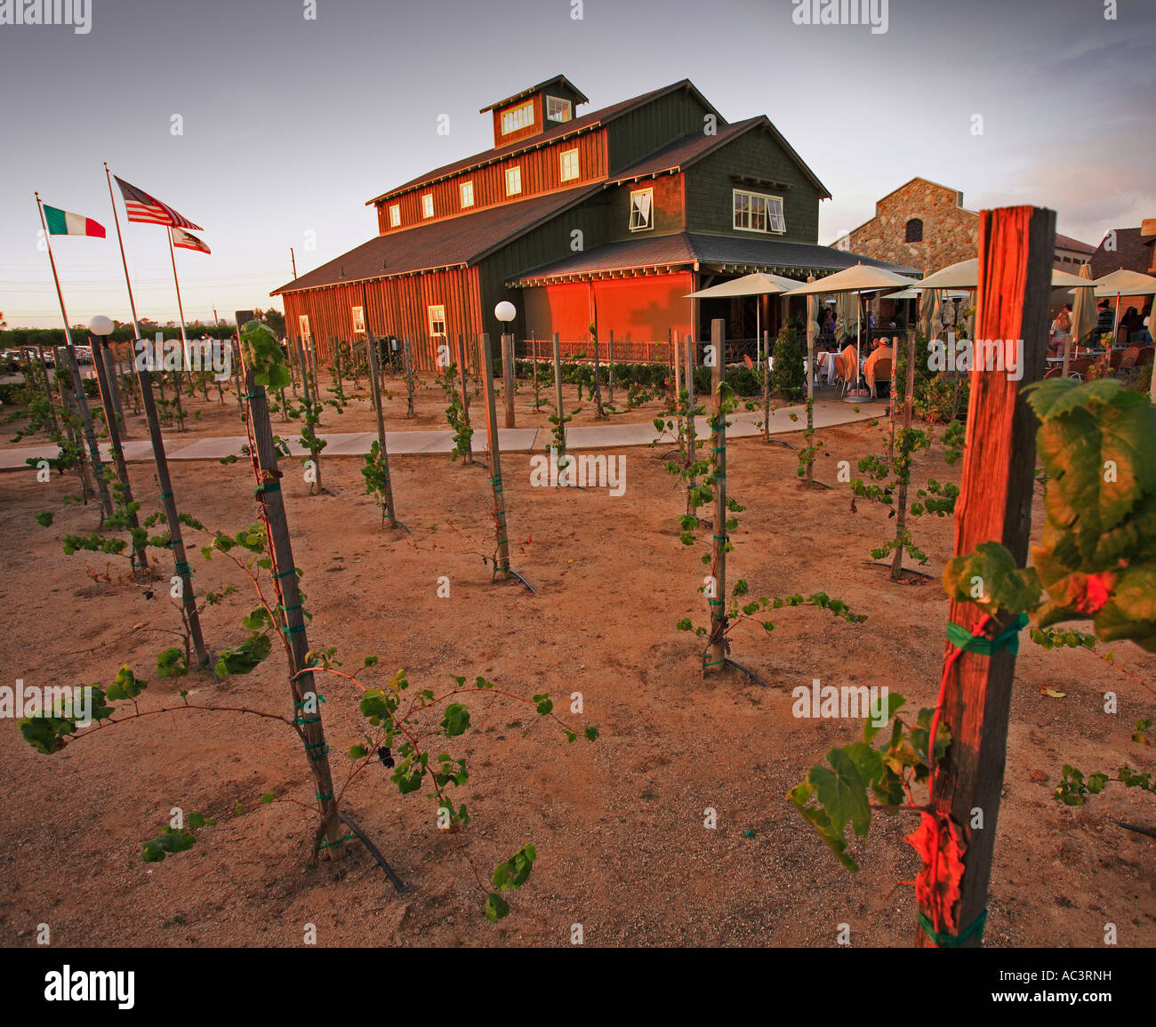 Ponte Winery et Restaurant Temecula dans le Comté de Riverside en Californie United States Banque D'Images