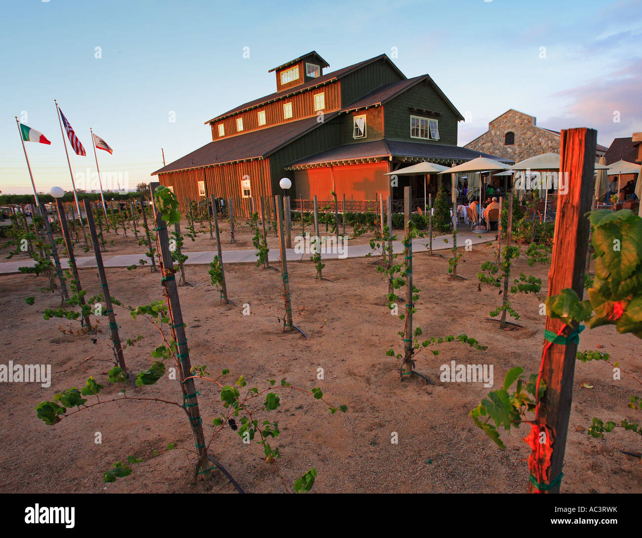 Ponte Winery et Restaurant Temecula dans le Comté de Riverside en Californie United States Banque D'Images