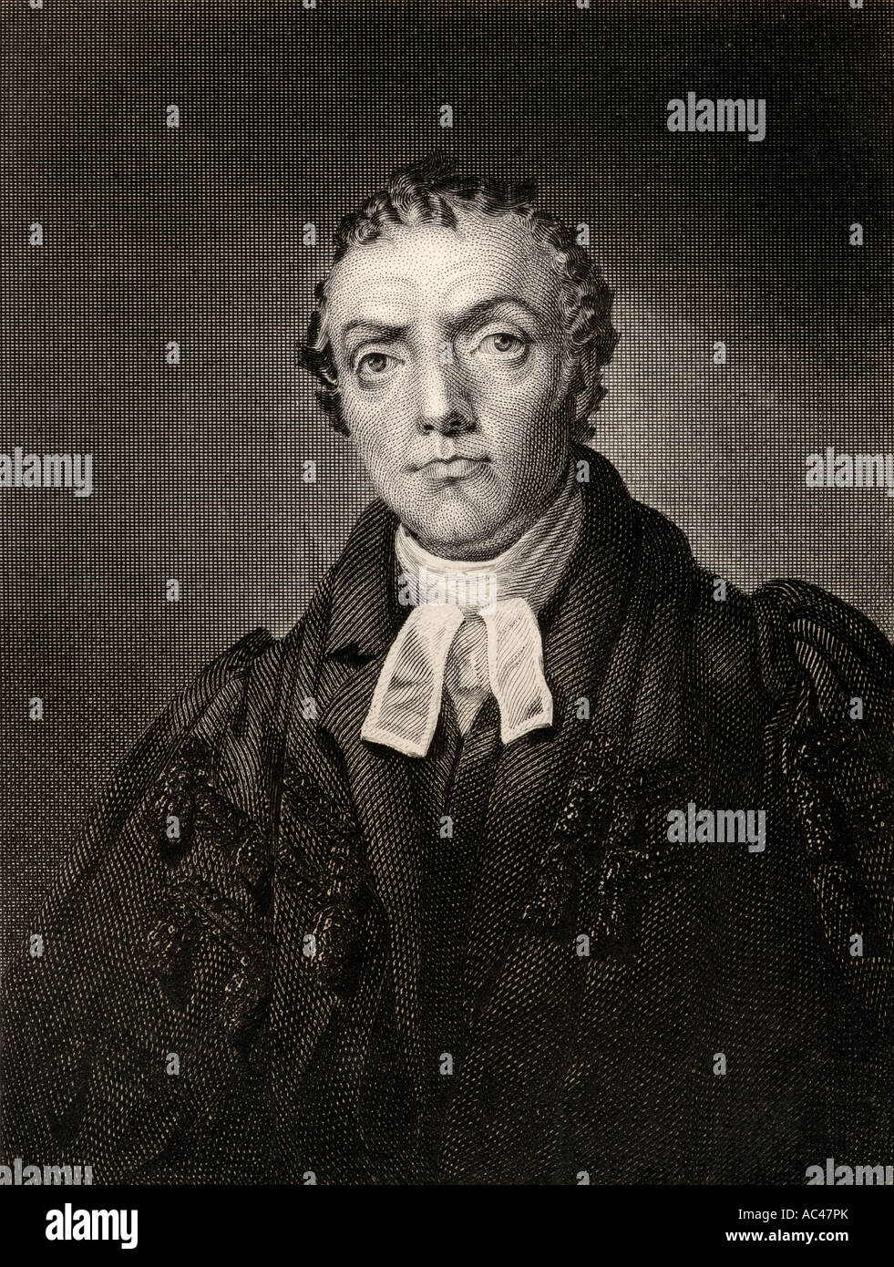 Thomas Chalmers, 1780 - 1847. Mathématicien écossais, ministre, professeur de théologie et économiste politique, Banque D'Images