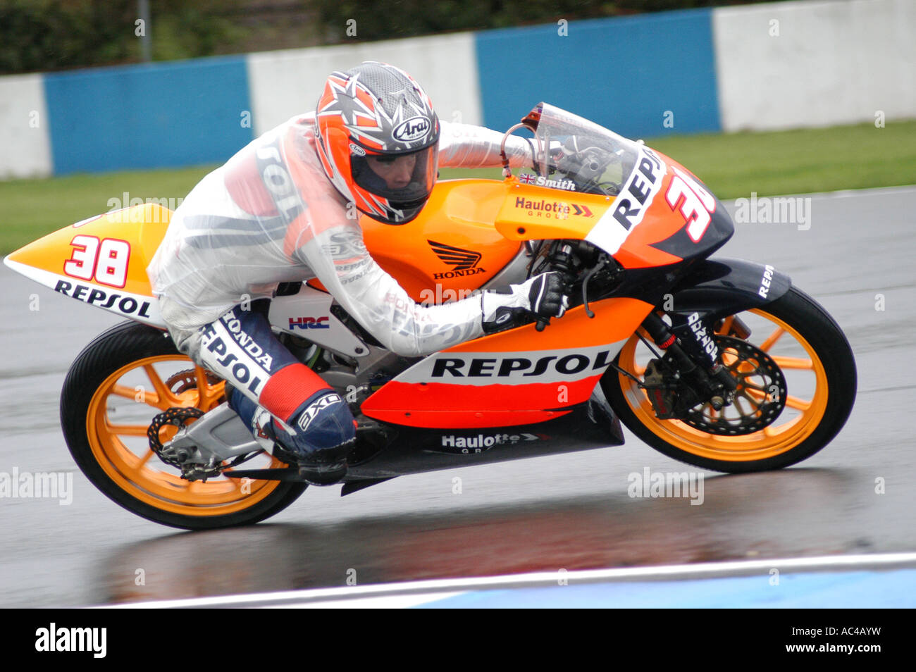 Bradley Smith (GBR) à la 2007 Nickel & Dime British Grand Prix Moto - Donington Park Banque D'Images