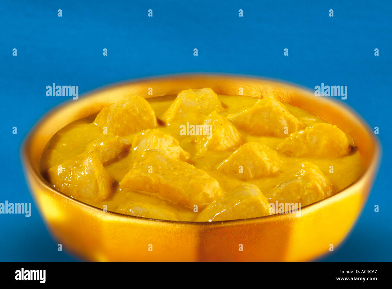 CURRY DE POULET KORMA Banque D'Images