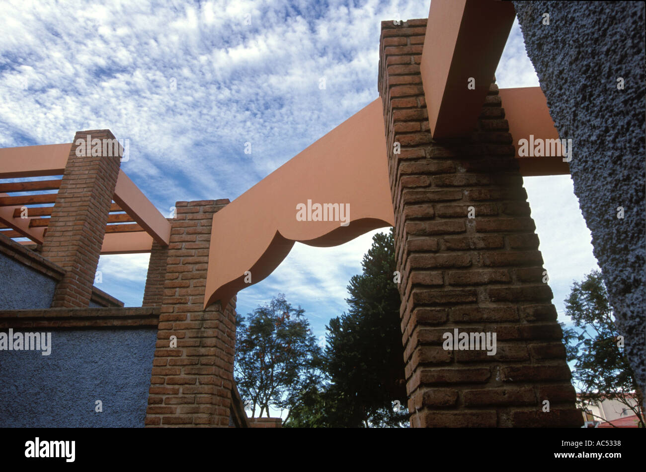 L'extérieur de l'artistique LA SEBASTIANA VALPARAISO CHILI maison de Pablo Neruda Banque D'Images