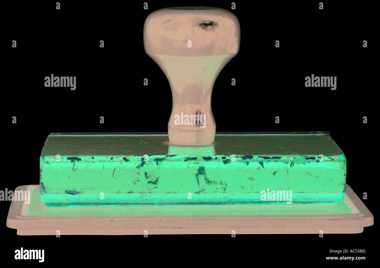 L'entreprise et cachet du bureau Bureau d'encre et tampon encreur tampon encreur jpg jpg travail travailler Banque D'Images