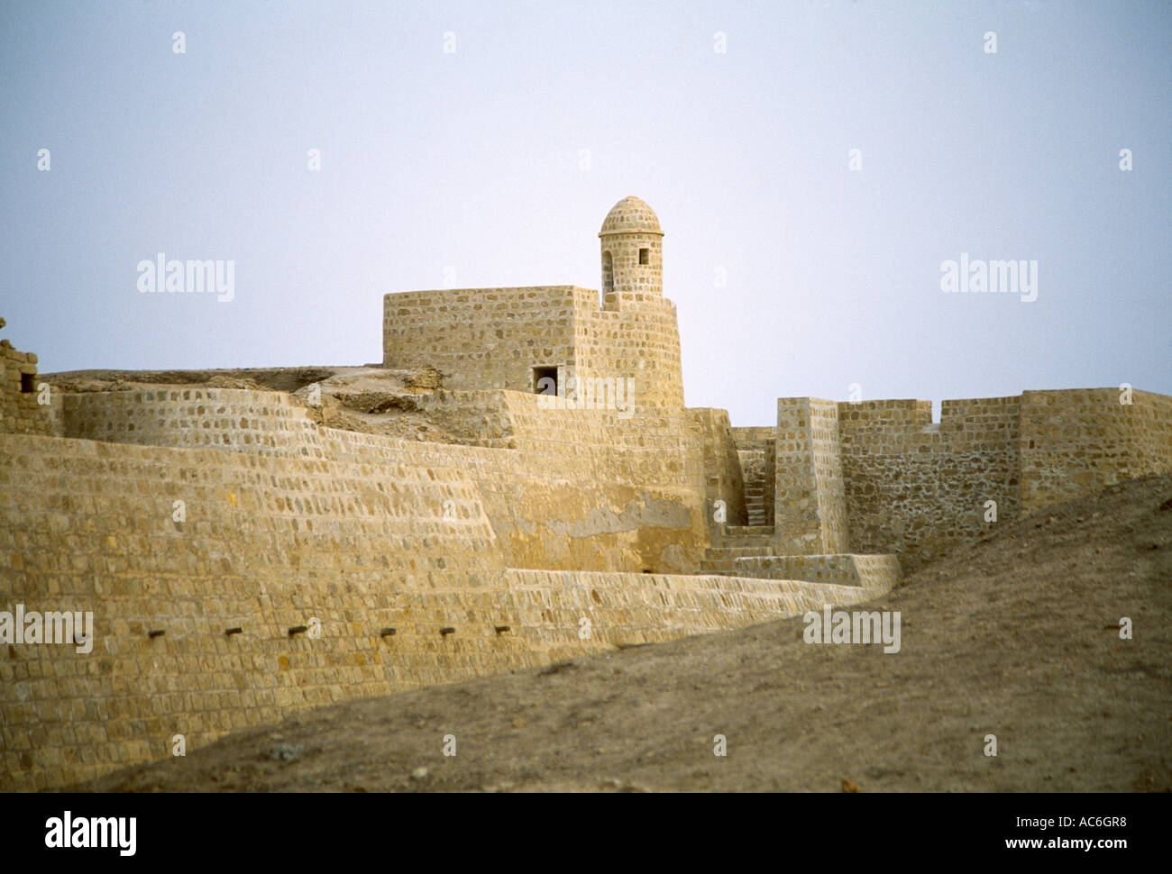 Le Fort de Bahreïn Delmon civilisations 2500bc Banque D'Images