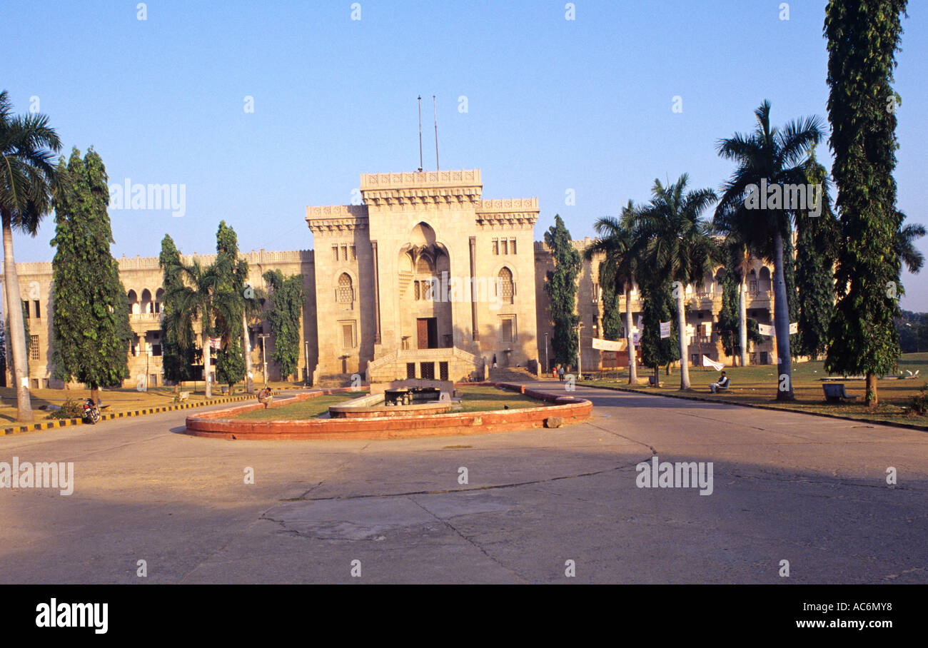 OSMANIA UNIVERSITY HYDERABAD Andhra Pradesh Banque D'Images