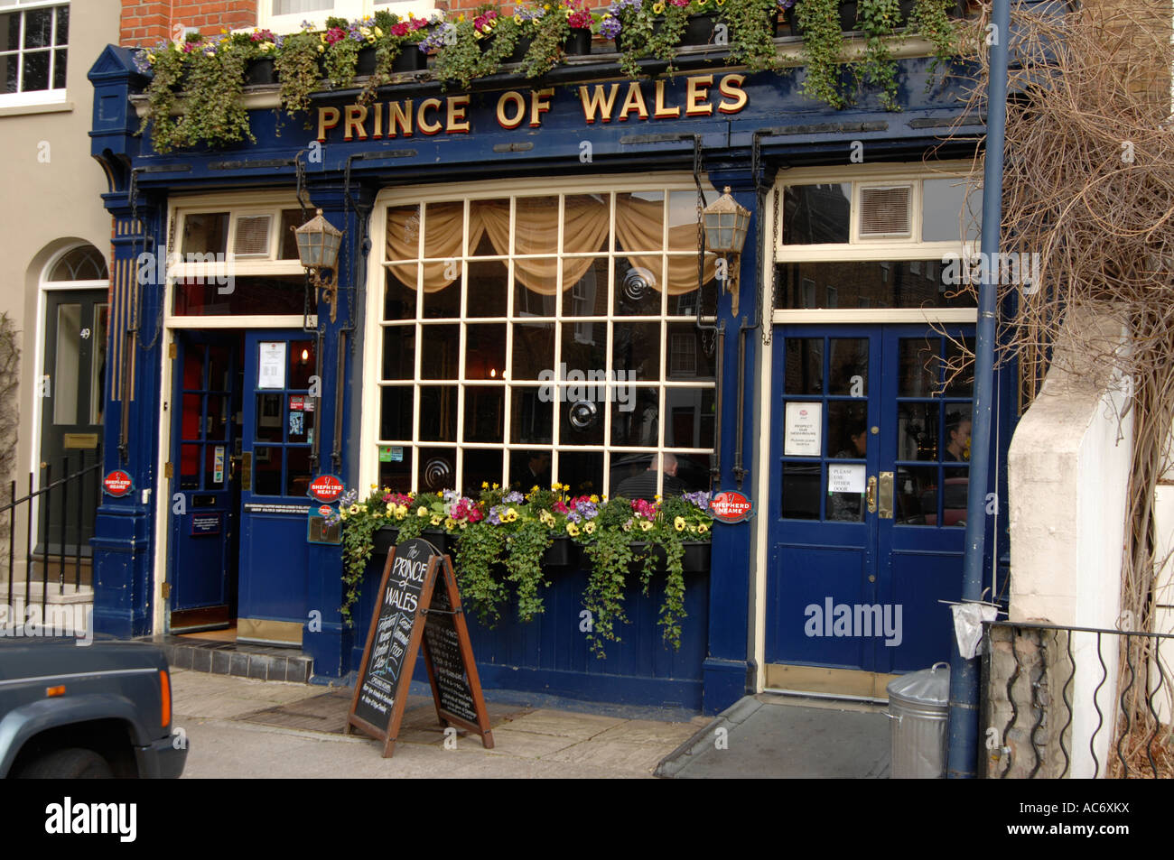 Prince of Wales pub anglais traditionnel, Kennington londres royaume-uni Banque D'Images