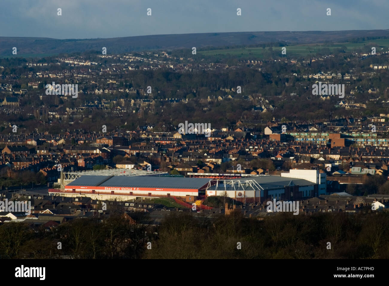 Bramall Lane Sheffield United s Sol UK Banque D'Images