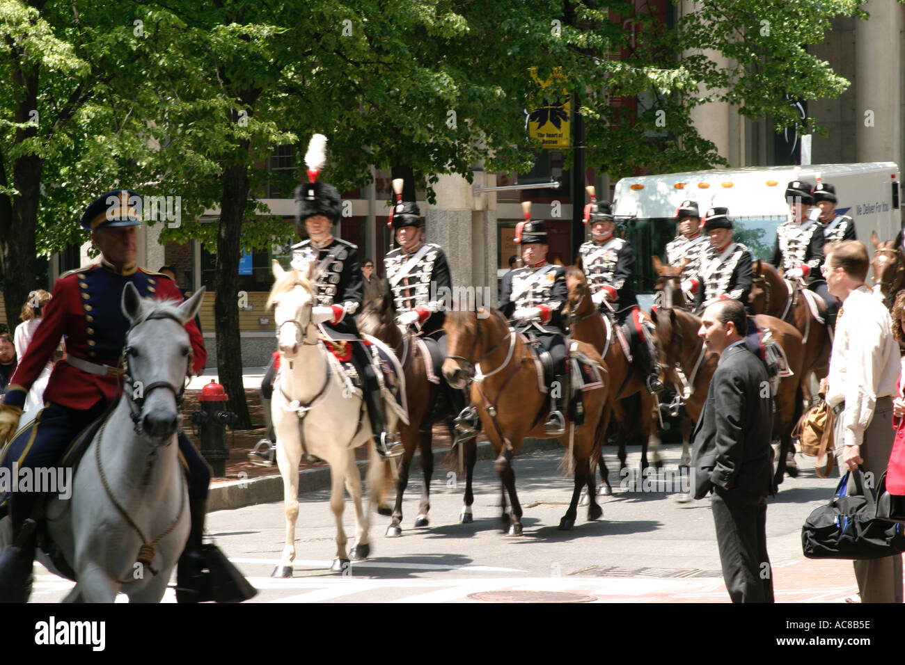 De l'ancienne cérémonie Honorable Artillery Company Banque D'Images