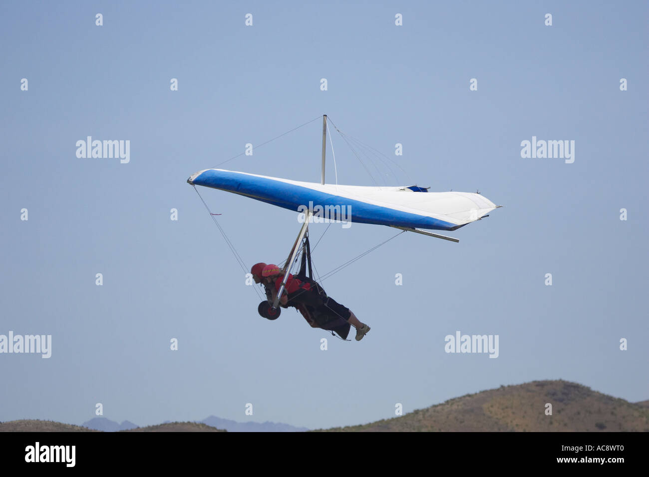 Planeur Omarama North Otago ile sud Nouvelle Zelande Banque D'Images