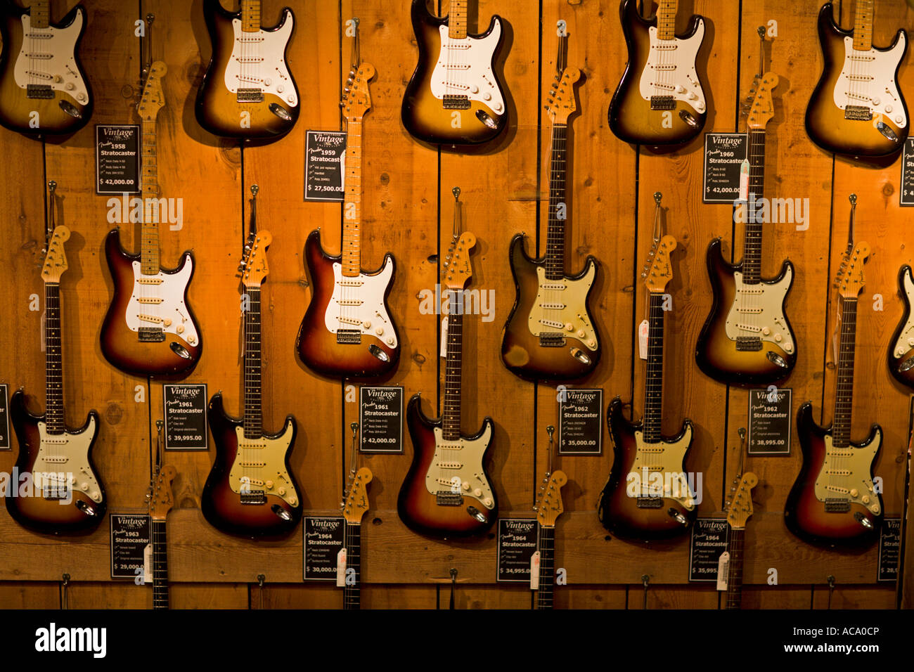 The guitar center hollywood Banque de photographies et d’images à haute