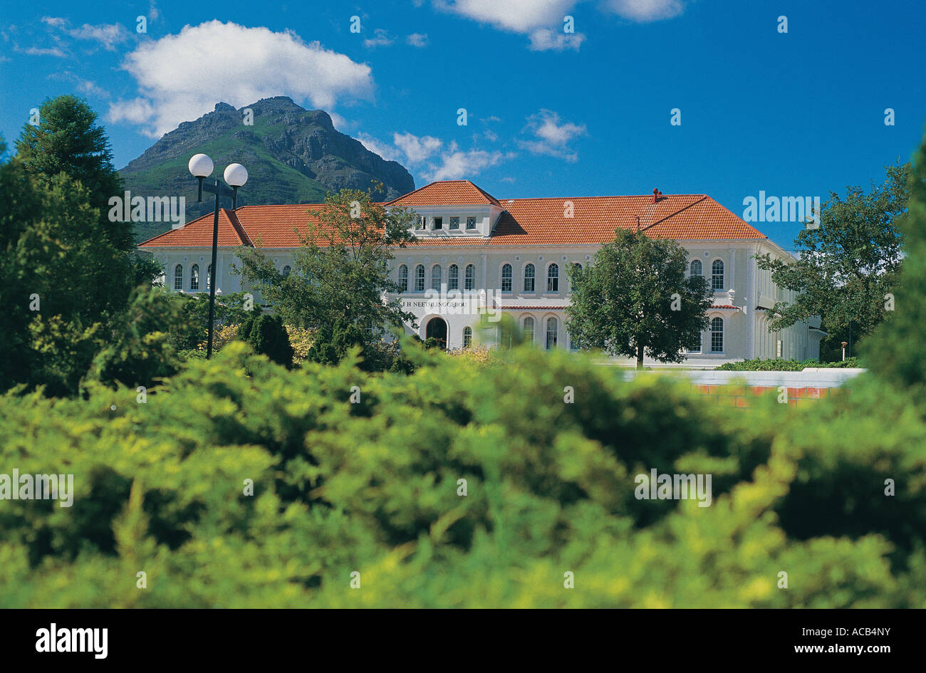 Université de Stellenbosch Afrique du Sud Banque D'Images