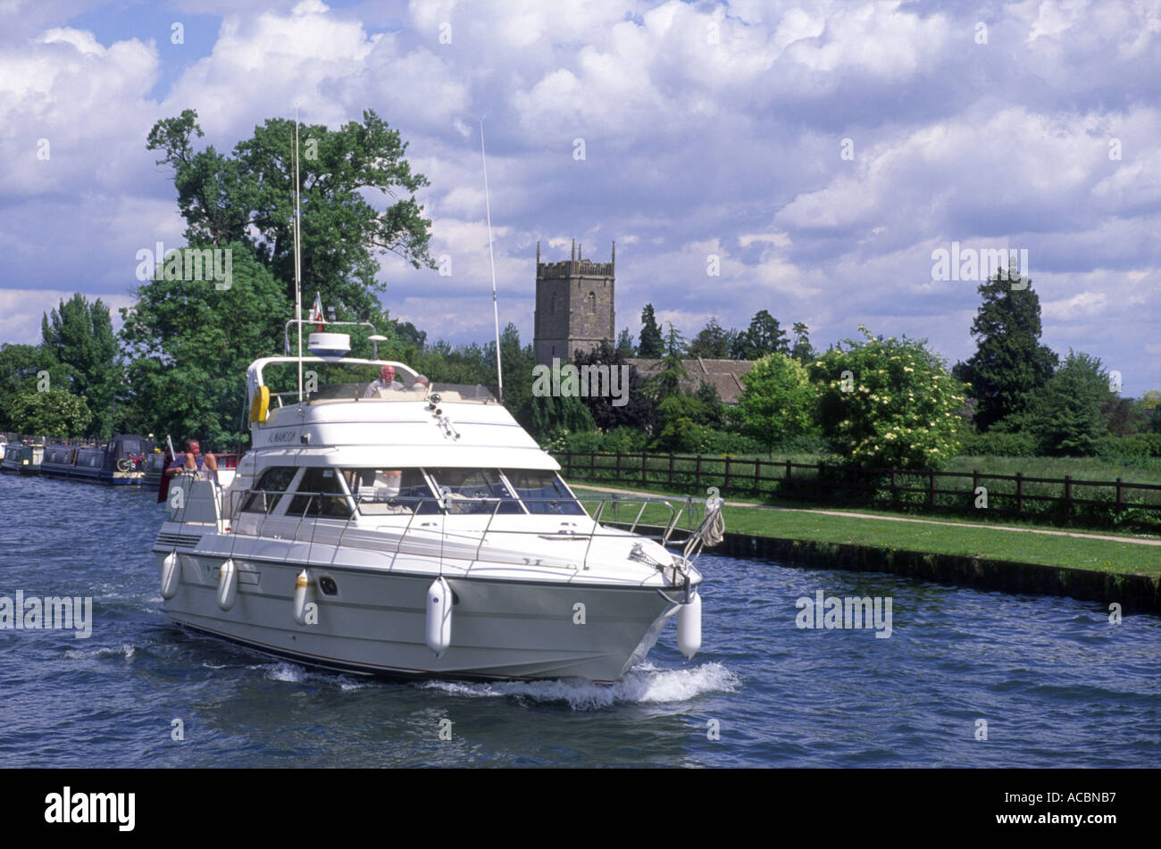 Croisière sur le Canal de la netteté Banque D'Images