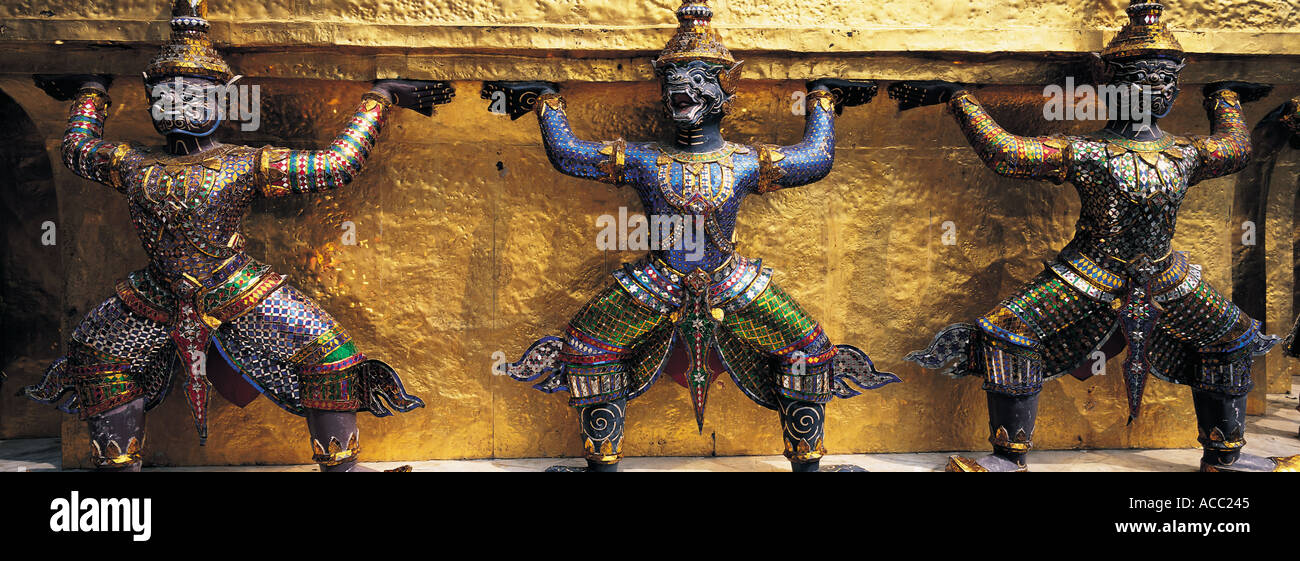 Grand Palais à Bangkok en Thaïlande Banque D'Images