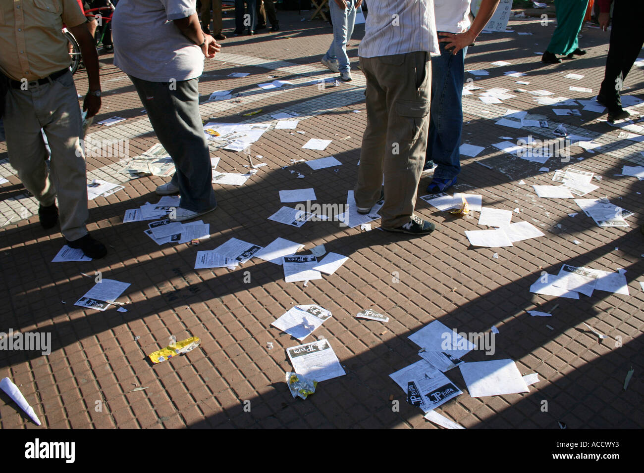 Manifestation en face de Buenos Aires Chambre des organisations gouvernementales à propos de personnes disparues pendant la dictature Banque D'Images