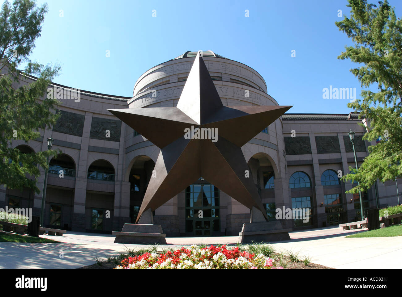 Musée d'Austin Texas USA Banque D'Images