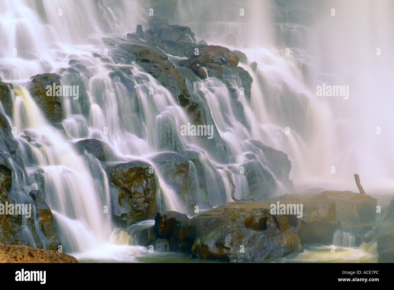 Vietnam Bao Loc Dambri Falls Banque D'Images