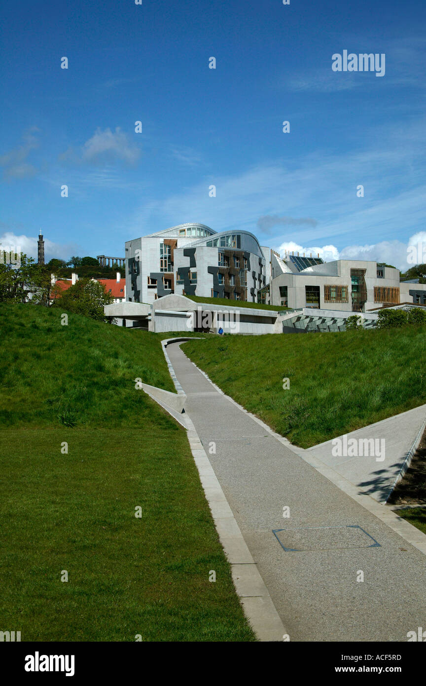 Le Parlement écossais, Holyrood, Edinburgh, Scotland UK Europe Banque D'Images