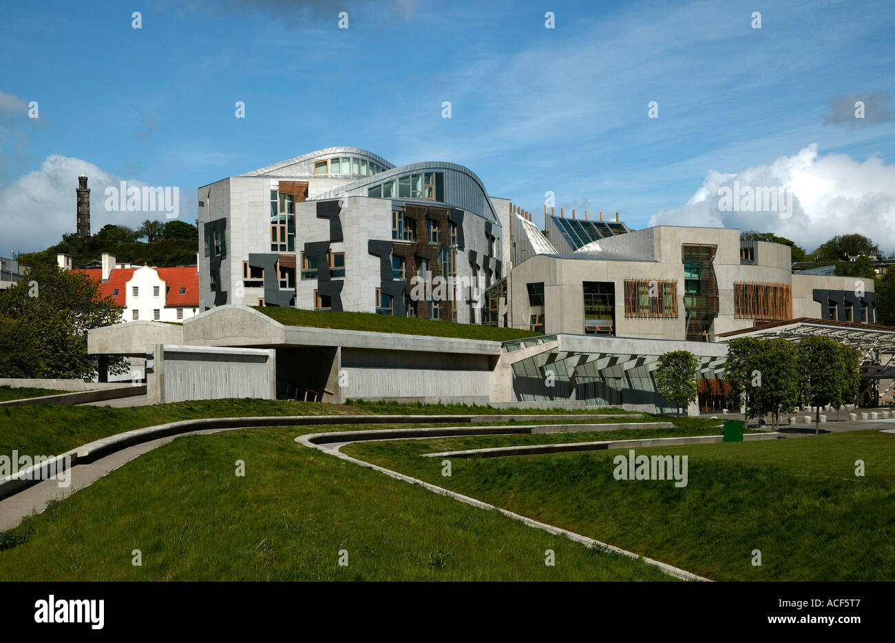 Le Parlement écossais, Holyrood, Édimbourg, Écosse, Royaume-Uni, Europe Banque D'Images